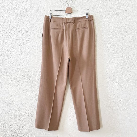 NWT Lafayette 148 Gates Butterscotch Straight Leg Pant 12 - Picture 2 of 2